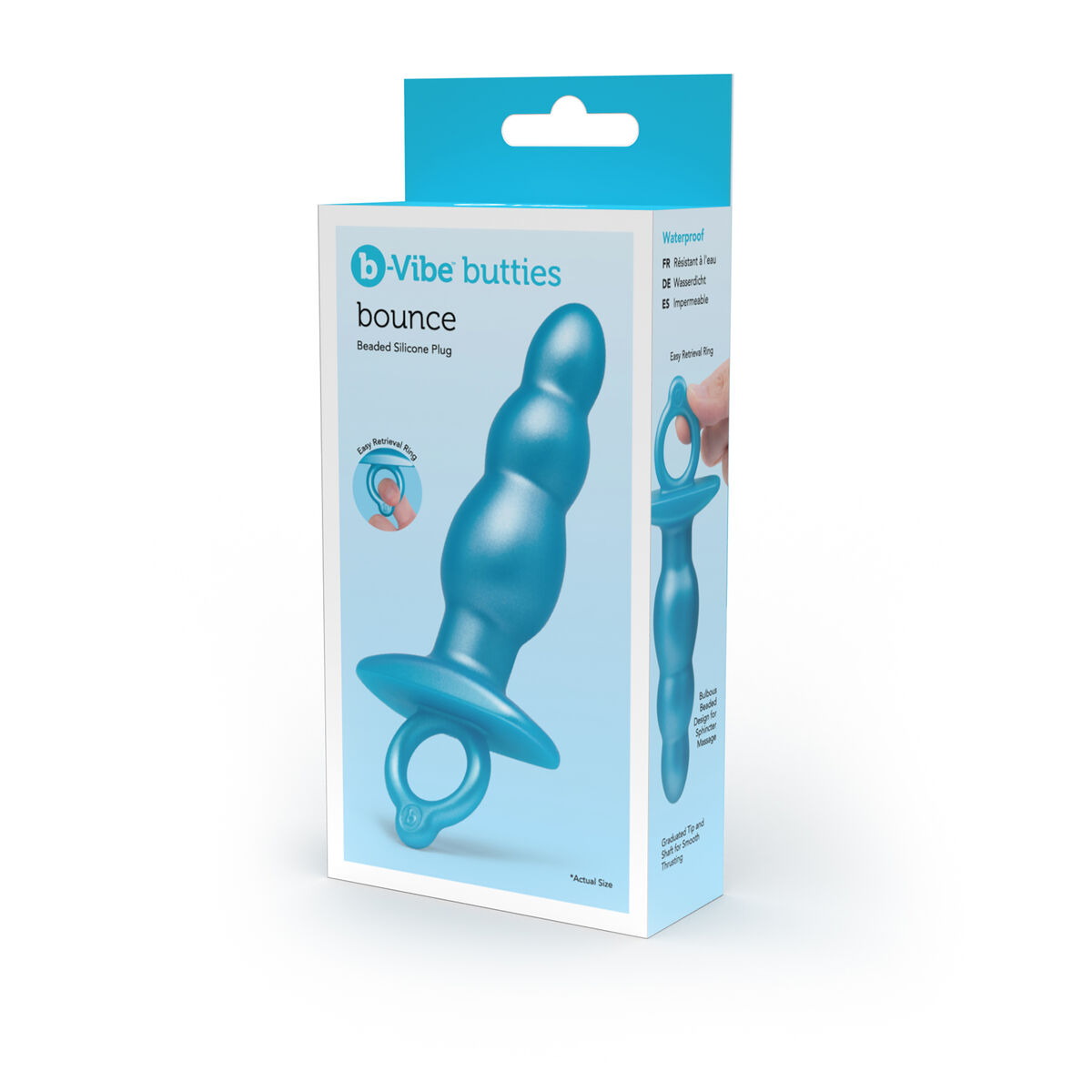 Plug Anale B-Vibe Azzurro